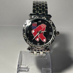 Boston Red Sox MLB Women's Luxury Stainless-Steel Watch (RARE) NEW